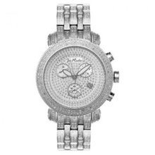 Iced Out Bling Mens Diamond Watch w Band 3.75ct Joe Rodeo