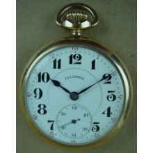 Illinois Bunn Special 21 Jewels-beautiful 1918 Antique Pocket Watch