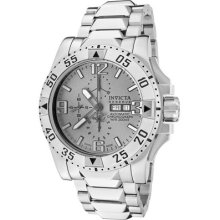 Invicta 0984 Reserve Excursion Swiss Automatic Chronograph Ss Mens Watch