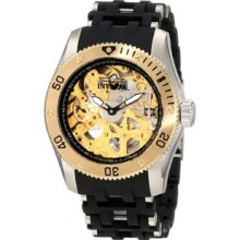 Invicta 10353 Sea Spider Mechanical Black Polyurethane Men's