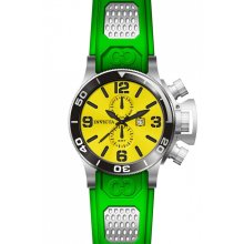 Invicta 80211 Corduba Quartz 3 Hand Yellow Dial