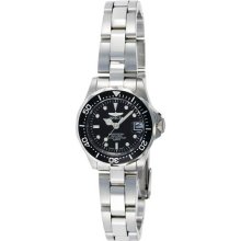 Invicta Ladies Stainless Steel Pro Diver Black Dial Quartz 8939