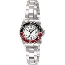 Invicta Ladies Swiss Pro Diver Stainless White Dial Watch 7062