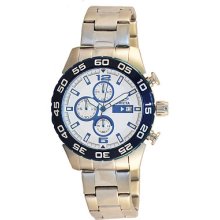 Invicta Men 13675 Specialty Chronograph White/blue Dial Quartz Watch