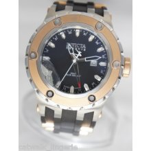 Invicta Men's 6180 Reserve Collection Gmt 18k Rose Gold-plated And Steel Watch