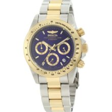 Invicta Men's Silver And Gold Speedway Collection Cougar Chronograph Watch 3644