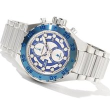 Invicta Pro Diver 13095 Antique Silver Dial Stainless Steel Blue Mens Watch