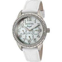 Invicta Women's Stainless Steel Case Chronograph Date Watch 12602