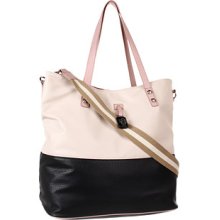 Jessica Simpson Cream/Lotus/Black Getaway Tote