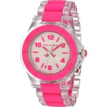 Juicy Couture Rich Girl Neon Pink Silicone Ladies Watch 1900867