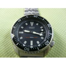 Jumbo Seiko 150m Stainless Steel Date 7002 Automatic Watch