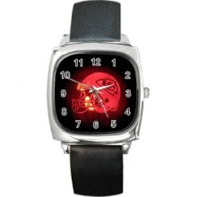 Kansas City Chiefs Square Metal Watch 10