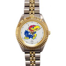 Kansas Jayhawks Watch Ladies Executive Series Sun Time