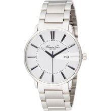 Kenneth Cole Analog Quartz Silver-tone Stainless Steel Men's Watch Kc3892