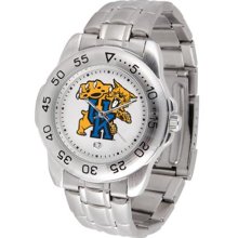 Kentucky Wildcats UK Mens Sports Steel Watch