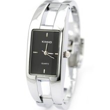 Kimio Women's Leisure Steel Bracelet Band Quartz Watch Wrist Watch 1pc