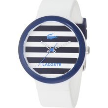 Lacoste Striped Blue Goa Ladies Watch 2020023