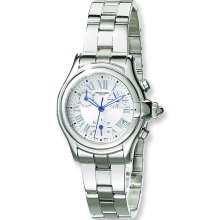 Ladies Charles Hubert Stainless Steel 32mm Chronograph Watch