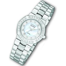 Ladies' Citizen Eco-Drive Serano Chronograph Watch with Diamond