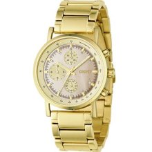 Ladies Dkny Gold Chronograph Watch Ny4332