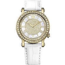 Ladies' Queen Couture Oversized Gold-Plated Watch