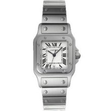 Large Cartier Santos Galbee Medium Steel Watch W20060D6