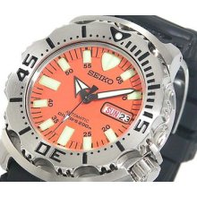 Latest Seiko Diver Orange Monster - Skx781k3 Automatic Watch