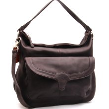 Latico Leathers Edie Medium Travel Hobo Crossbody Bag