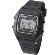 Limit Unisex Black Digital Quartz Watch 6780.24