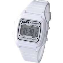 Limit Unisex White Digital Quartz Watch 6777.24