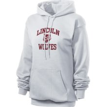 Lincoln Middle School Wolves Unisex 7.8 oz Lightweight Hooded Sweatshirt