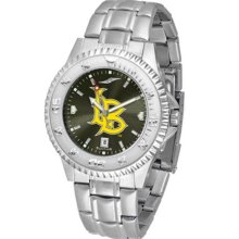 Long Beach State 49ers Mens Steel Anochrome Watch