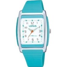 Lorus Blue Rubber Strap Ladies Sports Watch Rrx85cx9