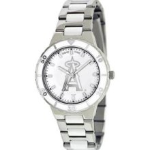 Los Angeles Angels Mlb Ladies Pro Pearl Series Watch Internet Fulfill