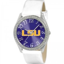 Louisiana state glitz wht