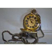 LUCERNE 1Jewels Rare cal.Ebauches Bettlach 8800 Swiss Ellegant Lady's Circa 1970's Pendant watch