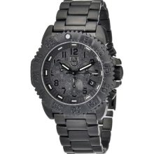 Luminox Blackout Chronograph Stainless Steel Men's Watch A3182.bo