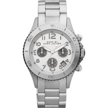 Marc By Marc Jacobs Mbm3155 Chronograph Stainless Steel Bracelet Women's Watch