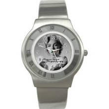 Marilyn Monroe Vol 1 Unisex Ultra Slim Stainless Steel Watch 18