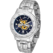 Marquette Golden Eagles Competitor AnoChrome Men's Watch with Steel Band