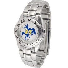 McNeese State University Ladies Stainless Steel Wristwatch