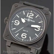 Mens Bell & Ross Br01-92 Gaucher Left-handed Destro Limited Edition 46mm Watch