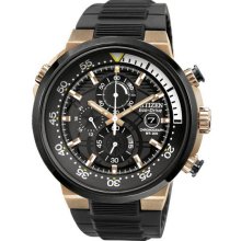 Men's citizen eco-drive endeavor chronograph diver's watch ca0448-08e