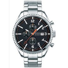 Men's ESQ Movado Catalyst Chronograph Watch with Black Dial (Model: