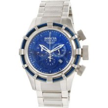 Men's Invicta Bolt Reserve Swiss Quartz Stainless Steel & Blue Watch 11039