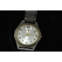 Mens Milan Quartz Wristwatch Keeping Time!!