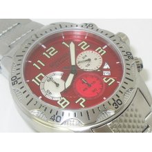 Mens Special Sports Chronograph Red Dial Sekonda Watch 100m 3304 RpÂ£95