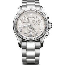 Men's Swiss Army Chrono Classic Stainless Steel Watch