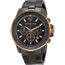 Michael Kors Chronograph 2-tone Gunmetal Mens Watch Mk8173