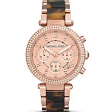 Michael Kors Women's Round Ladies Rose Gold Tone Watch, 39mm